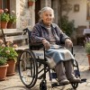 Golfi G099 Frenli Manuel Tekerlekli Sandalye