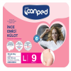 Canped İnce Emici Külot Büyük (L) 9 lu