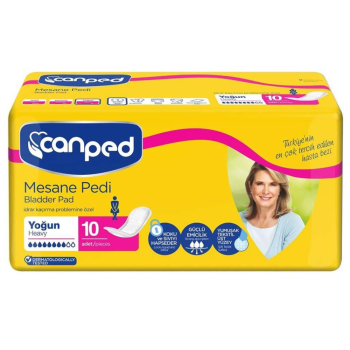 Canped Kadın Mesane Pedi Large 10 lu