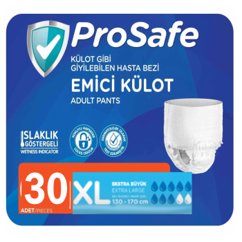 Prosafe Emici Külot Hasta Bezi 30'lu XLarge